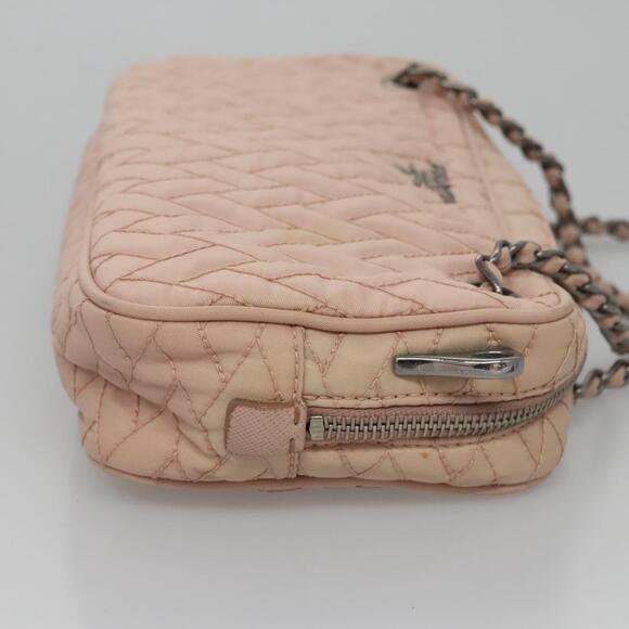 PRADA Hand Bag Nylon Pink - Picture 4 of 10
